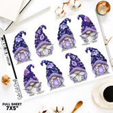 Purple Flower Gnomes